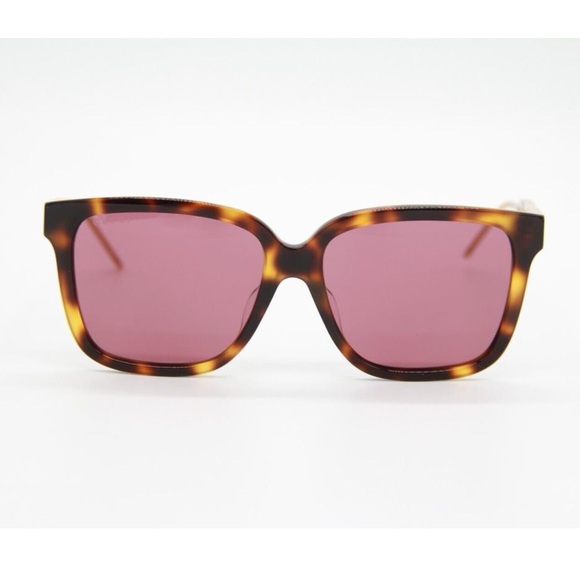 NEW GUCCI UNISEX CAT EYE SUNGLASSES GUCCI BROWN RED GUCCI SUNGLASSES - Picture 2 of 6